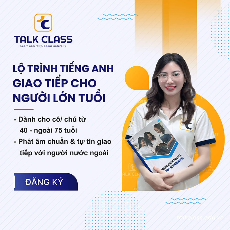 Lộ trình tiếng Anh giao tiếp cho Người lớn tuổi