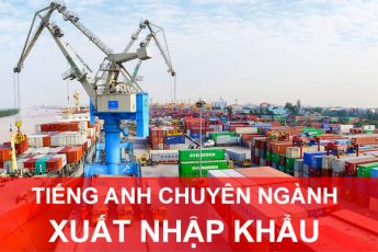 Một số từ vựng và mẫu câu tiếng Anh chuyên ngành xuất nhập khẩu