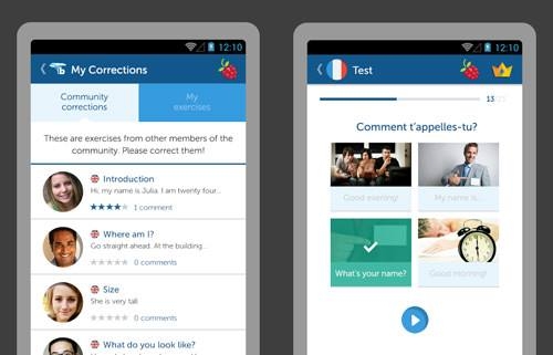 Ứng dụng học tiếng anh Busuu