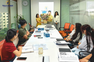 Khai giảng lớp tiếng Anh Doanh Nghiệp tại văn phòng công ty TNHH EWOOSOFT VIỆT