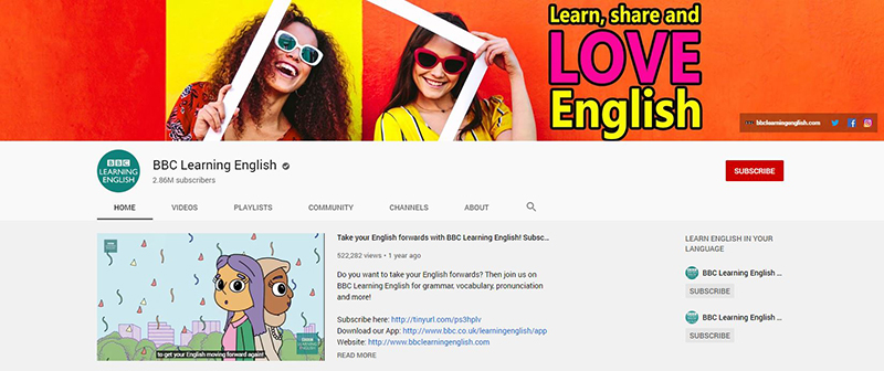 Kenh-hoc-tieng-Anh-online-tren-Youtube-BBC-Learning-English