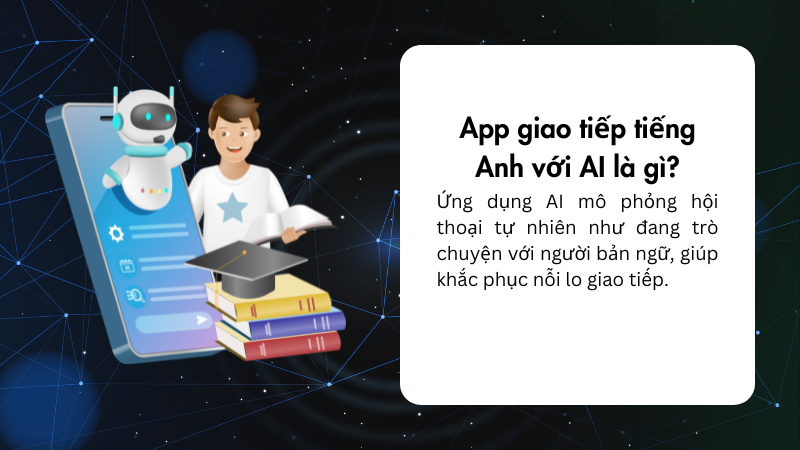 App giao tiếp tiếng Anh với AI là gì?