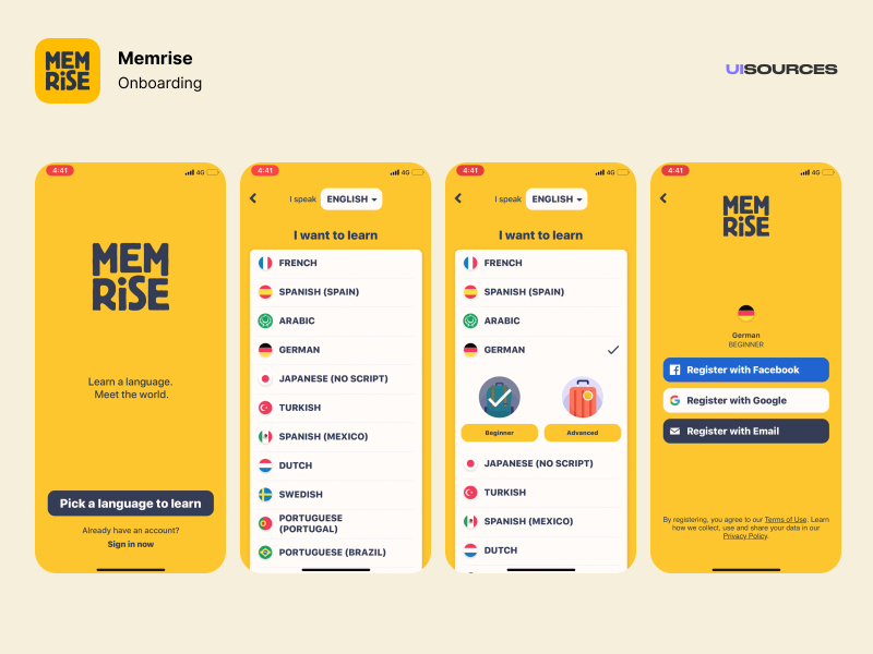 App học tiếng Anh Memrise