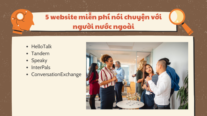 5 website miễn phí nói chuyện với người nước ngoài
