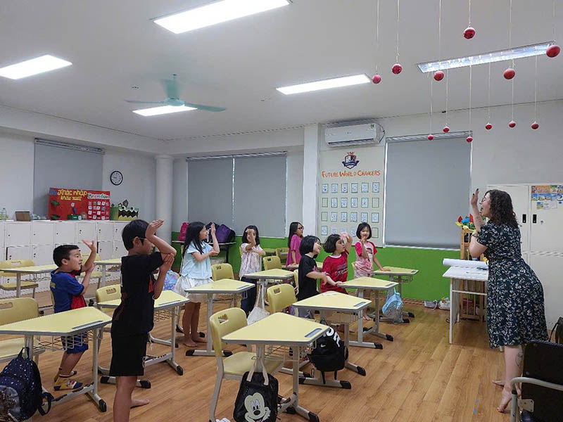 Cơ sở vật chất trung tâm The English Connection