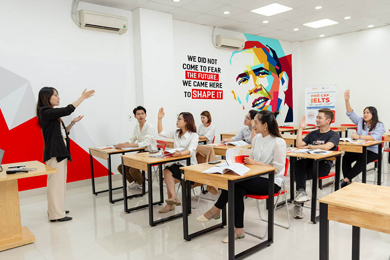 Học viên tại trung tâm IELTS Fighter