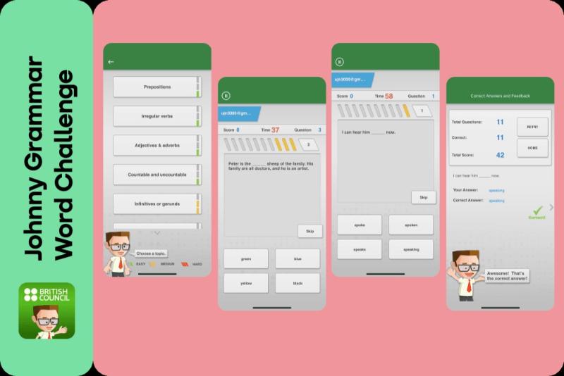 Johnny Grammar’s Word Challenge