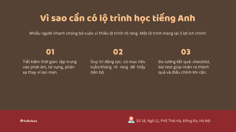 Lộ trình dạy tiếng Anh giao tiếp không chỉ là kế hoạch học tập, mà còn là chiếc bản đồ dẫn bạn khám phá khả năng ngôn ngữ