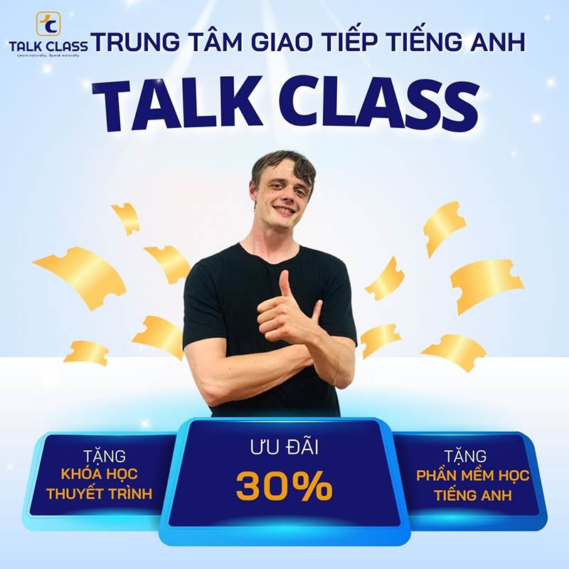 Trung tâm tiếng Anh Talk Class