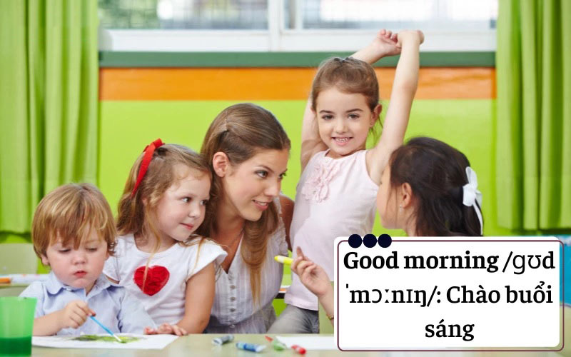 Các từ vựng tiếng Anh về chào hỏi