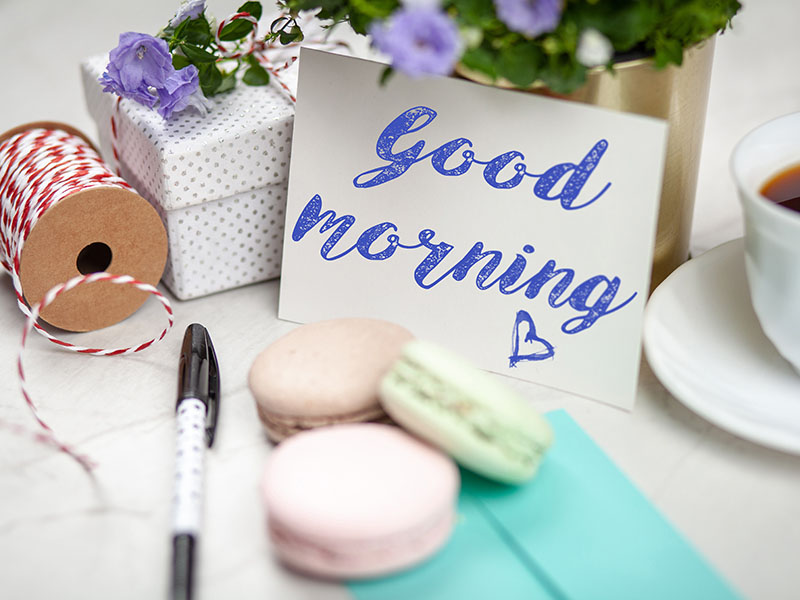 Cách chào sếp buổi sáng