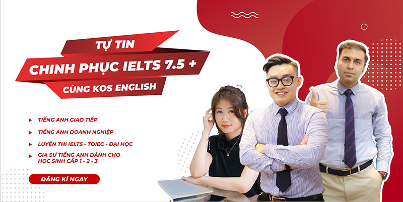Trung tâm luyện thi IELTS uy tín tại Hà Nội KOS