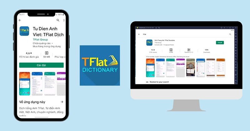 app-hoc-tieng-Anh-cho-nguoi-di-lam-TFlat