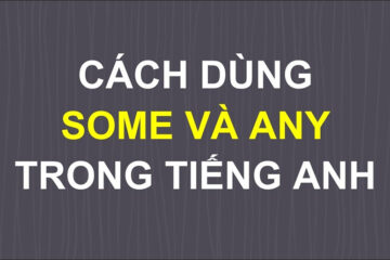 Cách sử dụng some và any: Phân biệt và bài tập áp dụng