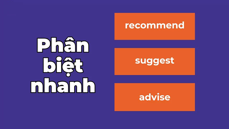 Phan-biet-Recommend-voi-Suggest-va-Advise