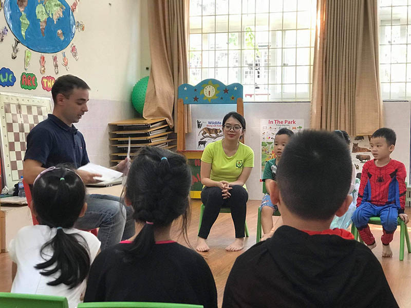 Học viên tại trung tâm SIC Education