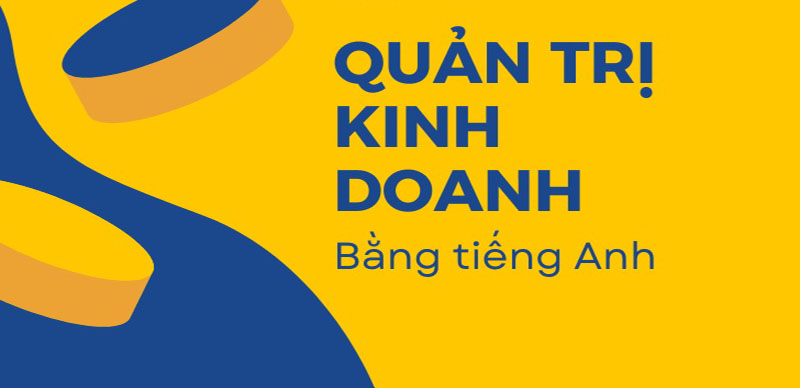 Quản trị kinh doanh trong tiếng Anh