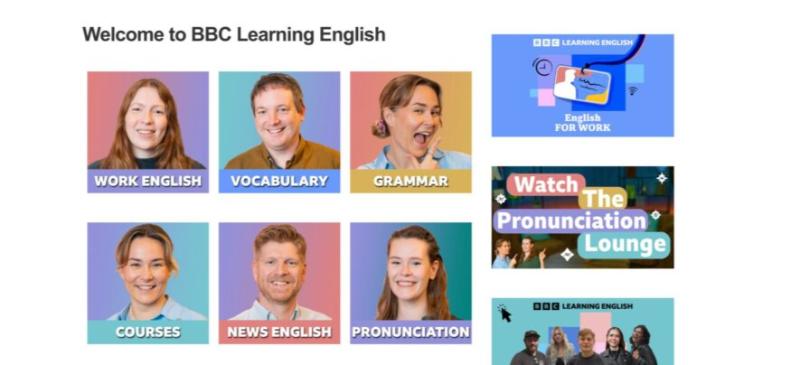 BBC Learning English cung cấp các bài học video trực quan, lý tưởng cho những ai muốn luyện phát âm chuẩn giọng Anh-Anh.