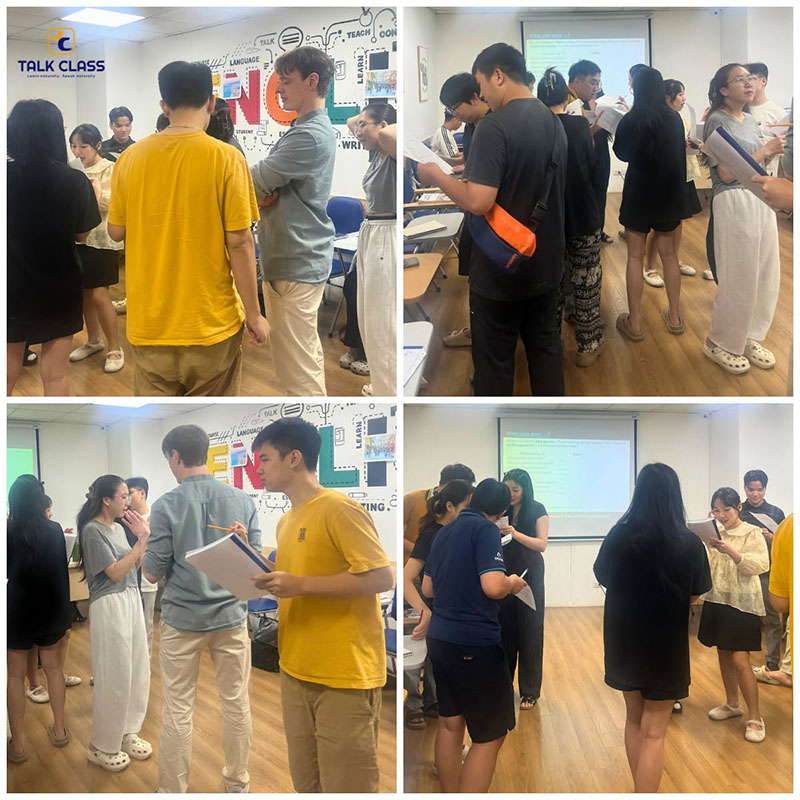 Khóa học tiếng Anh giao tiếp cấp tốc tại Talk Class