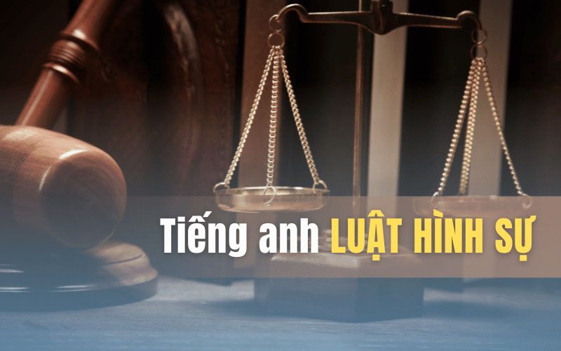 Từ vựng tiếng Anh về luật hình sư