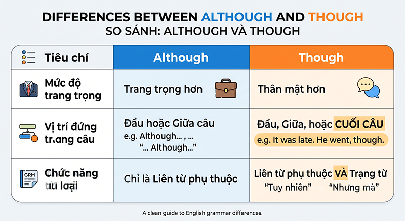 Diem-khac-biet-giua-Although-va-Though