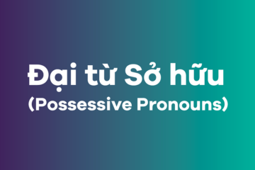 Đại từ sở hữu (Possessive Pronouns): Cách dùng & phân biệt